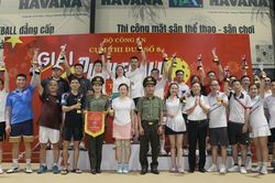 Sôi nổi Giải Pickleball của Cụm thi đua số 8 năm 2026