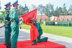 Dấu mốc trưởng thành của những chiến sĩ trẻ