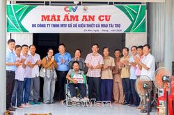Trao mái ấm an cư cho gia đình anh Lê Hoàng Tâm