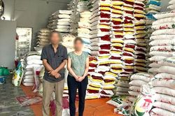 Khởi tố các đối tượng sản xuất, buôn bán gạo làm giả nhãn hiệu nổi tiếng