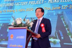 Khởi c&ocirc;ng dự &aacute;n c&ocirc;ng nghiệp c&ocirc;ng nghệ cao hơn 13.000 tỷ đồng ở Ph&uacute; Thọ