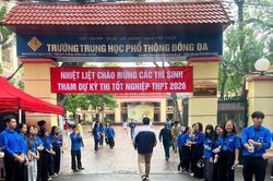Phường Ô Chợ Dừa đảm bảo kỳ thi tốt nghiệp THPT diễn ra an toàn, đúng quy chế