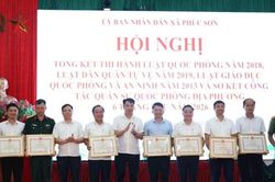 Xã Phúc Sơn nâng cao chất lượng công tác quân sự, quốc phòng