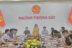 Lấy ý kiến nhân dân về sắp xếp tổ dân phố tại phường Thượng Cát