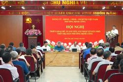 Phường Định Công dự kiến sắp xếp từ 69 xuống còn 35 tổ dân phố