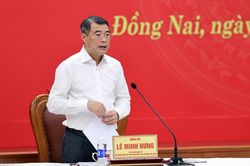 Thủ tướng Lê Minh Hưng làm việc với Ban Thường vụ Thành ủy Đồng Nai
