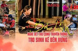 (Emagazine) Bảo tồn nghề dệt thủ công truyền thống: Tạo sinh kế bền vững cho đồng bào dân tộc thiểu số