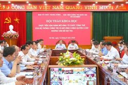 Nâng cao hiệu quả vận hành mô hình tổ chức tổng thể của hệ thống chính trị