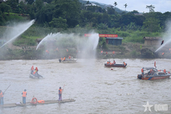 Diễn tập phòng thủ dân sự để chủ động ứng phó thiên tai, sự cố