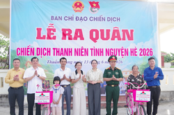 Tuổi trẻ Sư đoàn 324 (Quân khu 4) ra quân Chiến dịch Thanh niên tình nguyện hè năm 2026