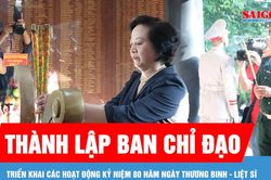 Thành lập Ban chỉ đạo triển khai các hoạt động kỷ niệm 80 năm Ngày Thương binh - Liệt sĩ