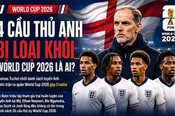 [INFOGRAPHIC] 4 cầu thủ Anh bị loại khỏi World Cup 2026 là ai?