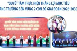 Phát động thi đua quyết tâm thực hiện mục tiêu tăng trưởng bền vững 2 con số