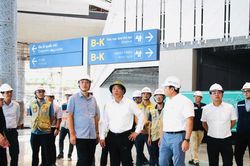 Bộ trưởng Bộ X&acirc;y dựng y&ecirc;u cầu s&acirc;n bay Long Th&agrave;nh kh&ocirc;ng l&ugrave;i tiến độ