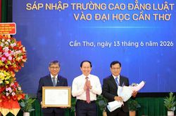 Công bố quyết định sáp nhập Trường Cao đẳng Luật miền Nam vào Đại học Cần Thơ