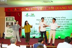 Đội thi BSR giành giải Nhì cuộc thi 'Tìm hiểu lợi ích của xăng sinh học E10'