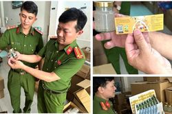 Thu giữ 70.000 hũ trong đường dây yến giả 'khủng': Công an công bố hình ảnh sản phẩm
