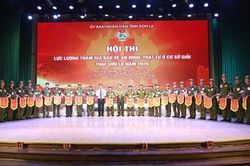 Khai mạc Hội thi 'Lực lượng tham gia bảo vệ an ninh, trật tự ở cơ sở giỏi' năm 2026