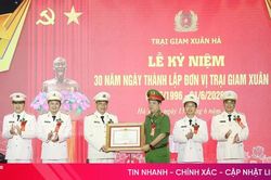 Trại giam Xuân Hà kỷ niệm 30 năm ngày thành lập