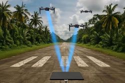 Bí mật bầy drone mới của Mỹ: Tự sạc không dây và không bao giờ hạ cánh