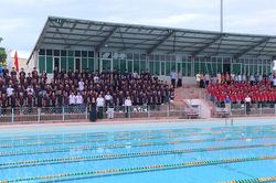 Khai mạc H&egrave;, Ng&agrave;y Olympic trẻ em v&agrave; ph&aacute;t động to&agrave;n d&acirc;n tập luyện m&ocirc;n bơi