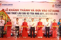 Bắc Ninh: Khánh thành, đưa vào cho thuê lâu dài 3 tòa nhà thuộc dự án nhà ở xã hội Vân Trung