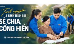T&igrave;nh nguyện l&agrave; h&agrave;nh tr&igrave;nh của sẻ chia, cống hiến