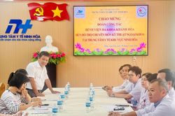 Sẽ tăng cường hỗ trợ chuyên môn cho Trung tâm Y tế khu vực Ninh Hòa