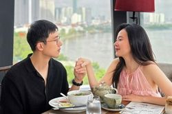 Midu và thiếu gia Minh Đạt: Ánh mắt si tình sau 2 năm gắn bó