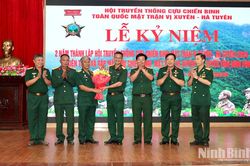 Kỷ niệm 2 năm thành lập Hội Truyền thống Cựu chiến binh mặt trận Vị Xuyên - Hà Tuyên tỉnh Ninh Bình