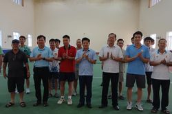 Khai mạc giải Quần vợt tranh cúp 'Bông lúa vàng' tỉnh Quảng Trị lần thứ XI
