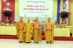 Tây Ninh: Ban Thường trực Ban Trị sự Phật giáo tỉnh họp triển khai Phật sự mùa An cư kiết hạ