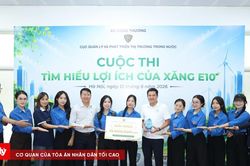Lan tỏa thông điệp năng lượng xanh từ cuộc thi tìm hiểu về xăng sinh học E10