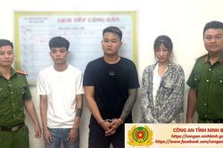 Kiểm tra đột xuất cơ sở lưu trú, phát hiện 3 'nam thanh nữ tú' làm việc 'không thể chấp nhận'