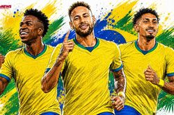 Brazil dự World Cup 2026: Neymar làm nền cho Vinicius, Raphinha