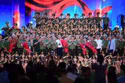 Gala nghệ thuật 'Tổ quốc bình yên'- bản trường ca về lực lượng An ninh nhân dân
