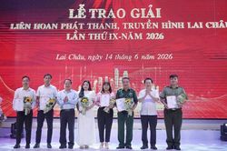 Trao giải Liên hoan phát thanh, truyền hình Lai Châu năm 2026