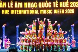 Tuần lễ Âm nhạc quốc tế Huế 2026 - Lễ hội đa sắc màu văn hóa bên dòng Hương
