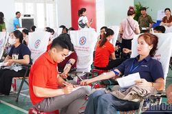 Hành trình đỏ tại Quảng Ngãi tiếp nhận 580 đơn vị máu