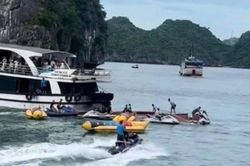Một người tử vong sau tai nạn đường thủy trên vịnh Lan Hạ