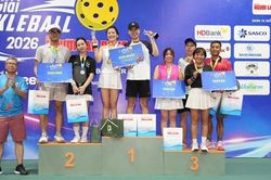 Vận động viên chiến thắng nói gì về giải Pickleball Báo Người Lao Động 2026