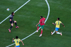 Kết quả World Cup 2026: Brazil h&ograve;a Morocco trong thế bị dẫn trước