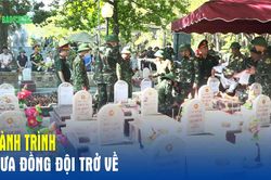 H&agrave;nh tr&igrave;nh đưa đồng đội trở về