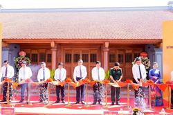 Khánh thành Dự án tu bổ, tôn tạo di tích nhà thờ và mộ đồng chí Hồ Tùng Mậu