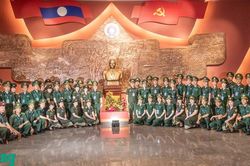 Nhịp cầu gắn kết sĩ quan trẻ lực lượng bảo vệ biên giới hai nước Việt Nam-Lào