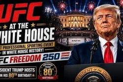 Mỹ tổ chức giải võ thuật tại Nhà Trắng nhân dịp sinh nhật Tổng thống Donald Trump