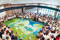 Choáng ngợp trước quy hoạch 'để đời' của siêu đô thị biển bên vịnh kỳ quan, khách hàng tự tin chốt căn