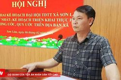 Khởi tố nguyên Phó Chủ tịch UBND xã Sơn Lâm