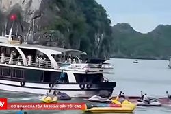 Thông tin về vụ tai nạn tàu khách trên vịnh ở Cát Bà