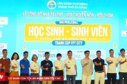 331 vận động viên tranh tài tại Giải Pickleball học sinh - sinh viên TP. Đà Nẵng 2026